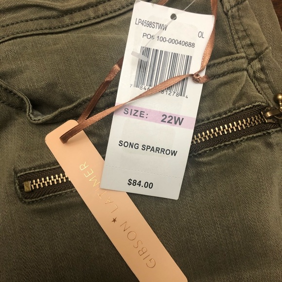 Gibson Latimer Song Sparrow Zippered Skinny Jeans - Picture 7 of 8